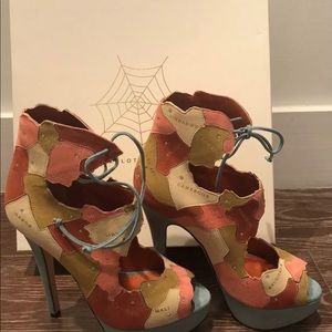 $1435 BRAND NEW CHARLOTTE OLYMPIA HEELS SZ 6